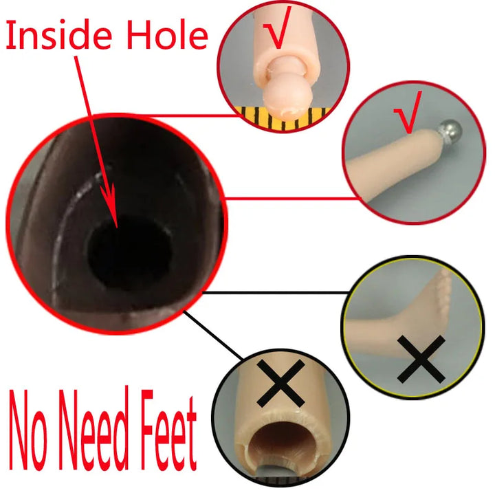 Tbleague 1/6 Scale Female Soldier High-Heeled Shoes Neal Mechanical Era Leather Boots Model for 12in Action Figure Toy