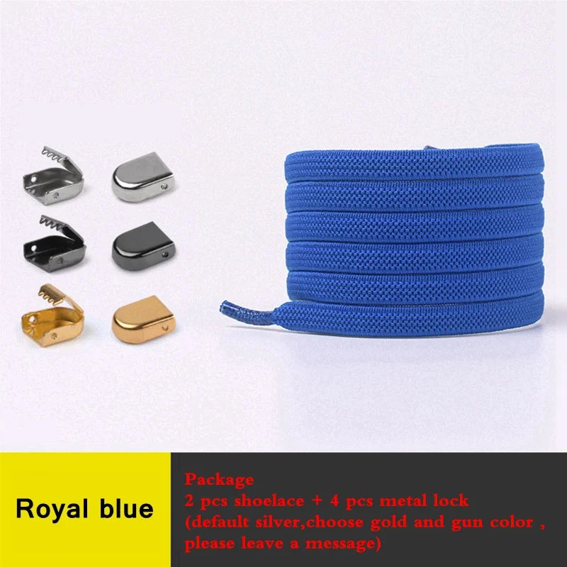 Quality Smile No Tie Shoelaces Elastic Sneaker Shoe Laces Outdoor Leisure Flat Shoelace Kids Adult Quick Laces Drop Shipping