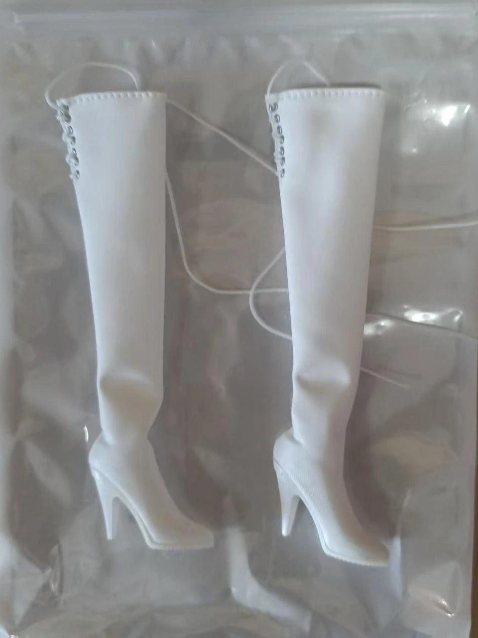 Tbleague 1/6 Scale Female Soldier High-Heeled Shoes Neal Mechanical Era Leather Boots Model for 12in Action Figure Toy
