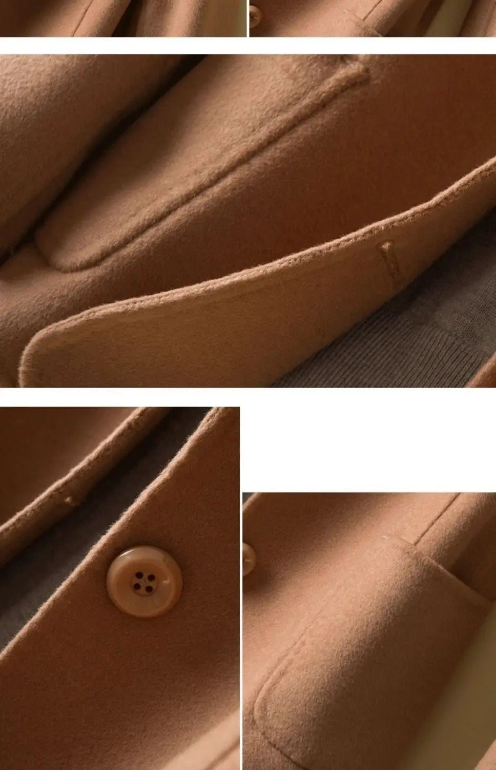 Woolen Coat Women's Short Autumn Winter Versatile Relaxed Petite