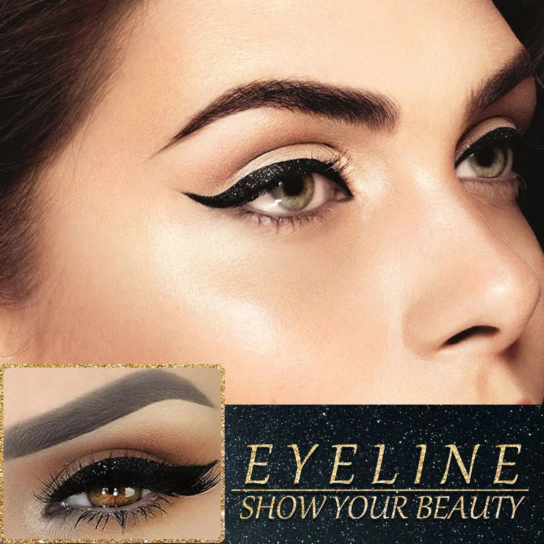4Pairs Black/gold/blue Natural False Eyelashes Fake Lashes Long Makeup Mink Lashes Eyelash Extension Mink Eyelashes Curly Lash