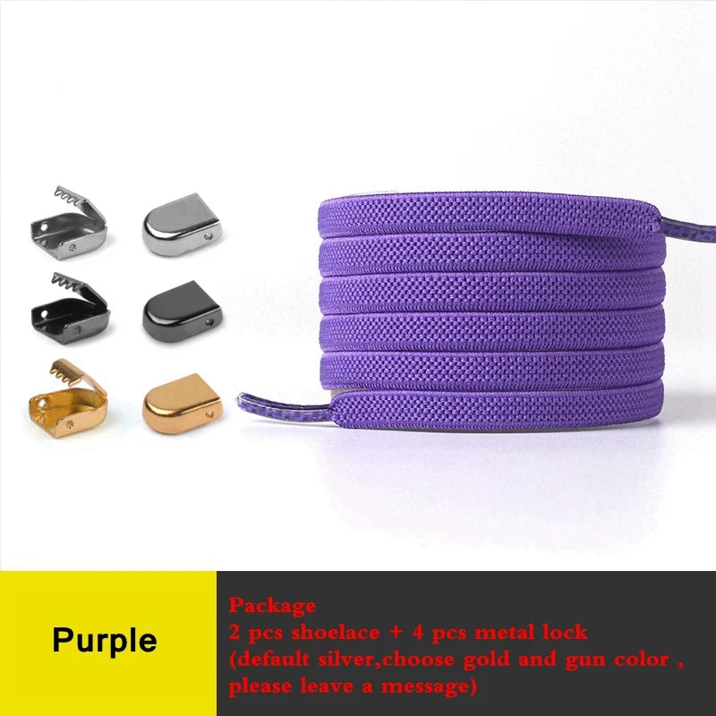 Quality Smile No Tie Shoelaces Elastic Sneaker Shoe Laces Outdoor Leisure Flat Shoelace Kids Adult Quick Laces Drop Shipping