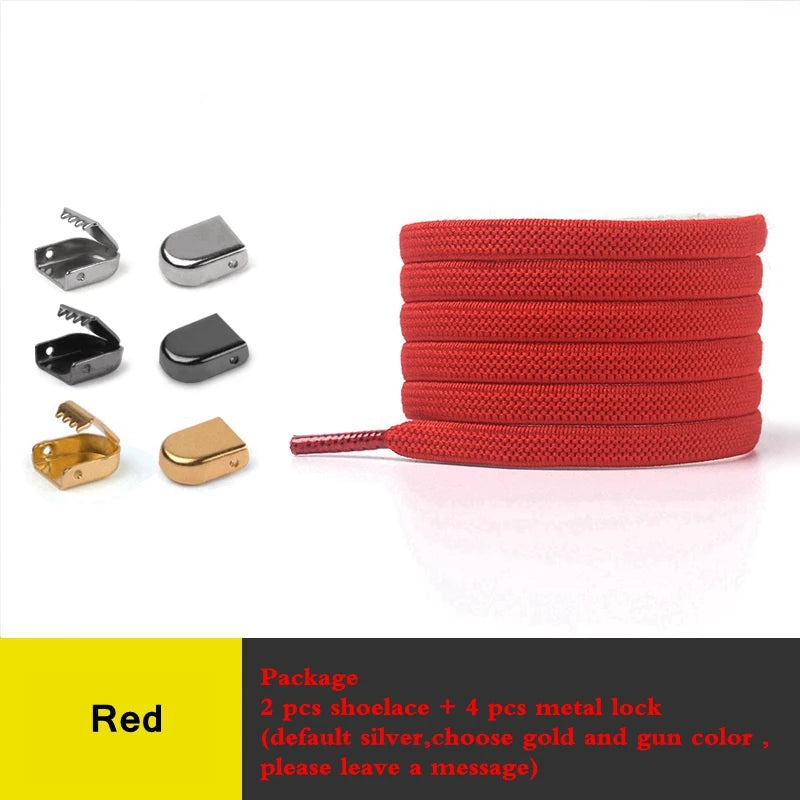 Quality Smile No Tie Shoelaces Elastic Sneaker Shoe Laces Outdoor Leisure Flat Shoelace Kids Adult Quick Laces Drop Shipping