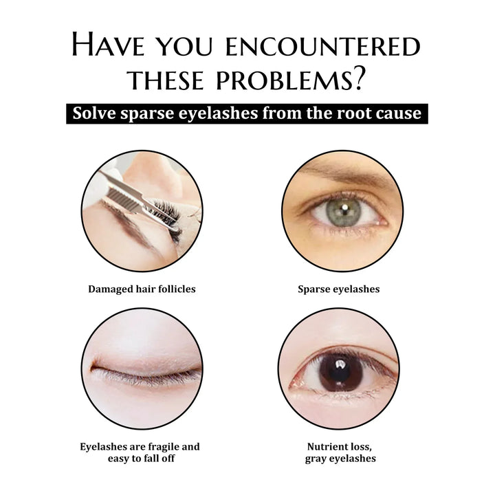 EELHOE Mascara Moisturizes Eyelashes Promotes The Growth of Eyelashes Root of The EyelashesEyebrows Black Curl Dense Mascara