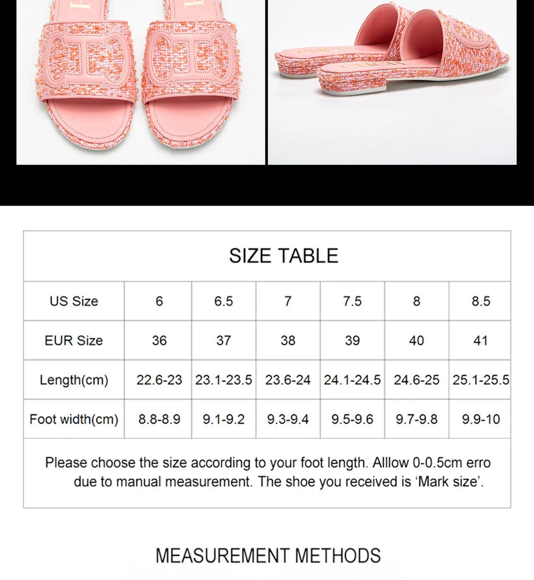 CHCH Women's Slippers New Fabric Fashion Flat Sandals Business Banquet Women's Shoes