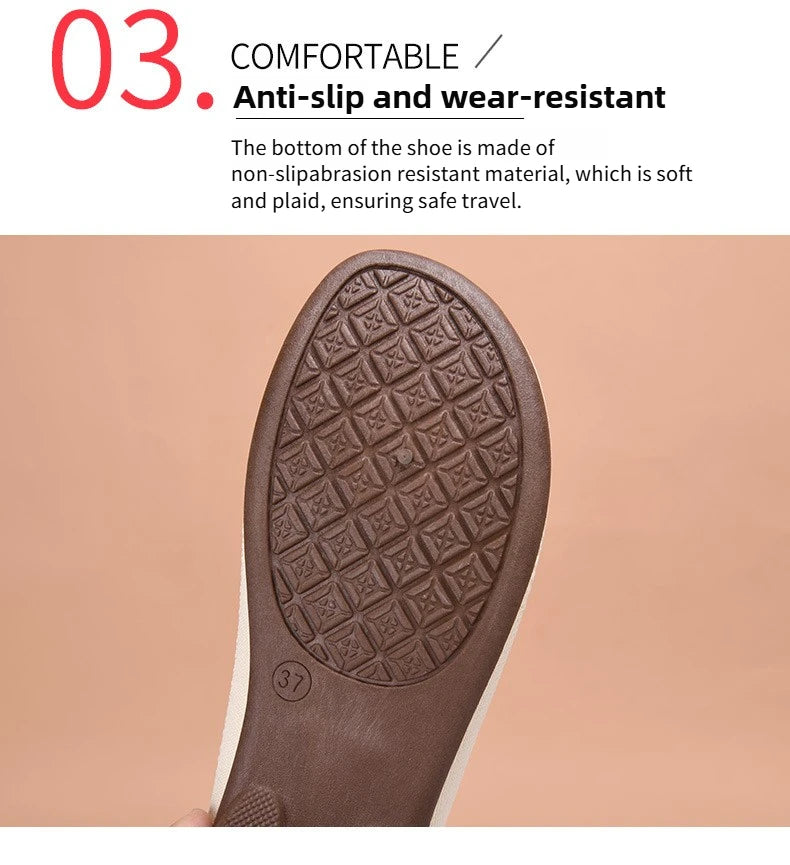 Women's summer new mesh shoes with soft sole and shallow mouth, lazy casual shoes, breathable mesh fabric, mother's shoes