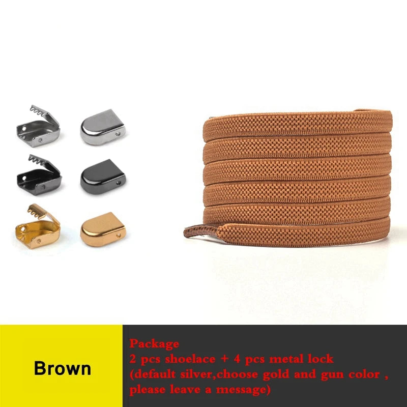 Quality Smile No Tie Shoelaces Elastic Sneaker Shoe Laces Outdoor Leisure Flat Shoelace Kids Adult Quick Laces Drop Shipping